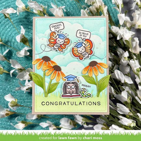Lawn Fawn - Big Blossom Flowers Dies