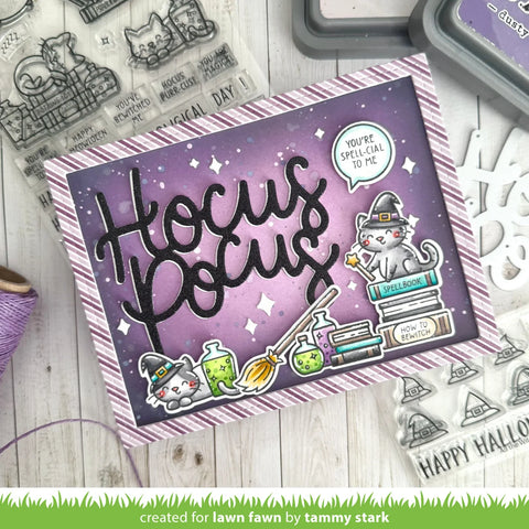 Lawn Fawn - Hocus Purr-cus! Stamp Set