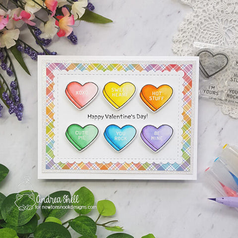 Newton's Nook - Candy Hearts Stamp Set