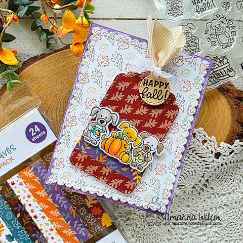 Newtons Nook - Autumn Dog Stamp Set