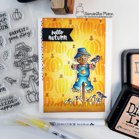 Newton's Nook - Autumn Fields Stamp Set