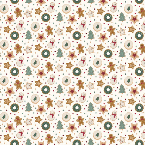 Echo Park - 12"x 12" Christmas Cookies (Baking Christmas Cheer) Double-Sided Paper