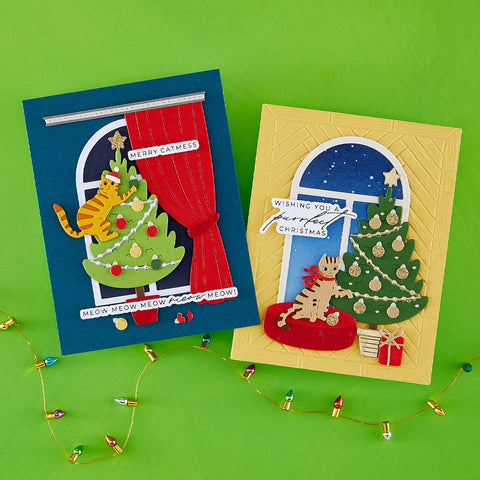 Spellbinders - A2 Herringbone 3D Embossing Folder