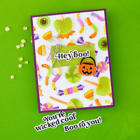 Spellbinders - Trick or Treat Embossing Folder