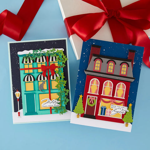Spellbinders - Mansard Roof (City Holiday Collection) Dies