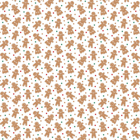 Echo Park - 12"x 12" Gingerbread Friends (Baking Spirits Bright) Double-Sided Paper