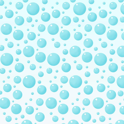 Scrapbook Supply Co. - 12"x 12" Bubbles (Bathtub Time Boy Collection) Double-Sided Paper