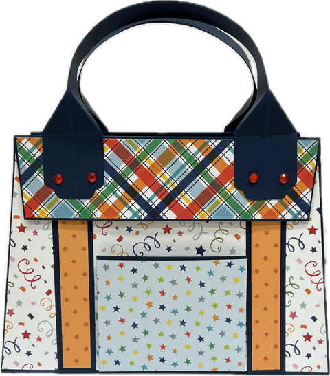 Pat's "Pretty Paper Purse" Class - Wednesday, October 30, 2024 from 6pm - 8pm