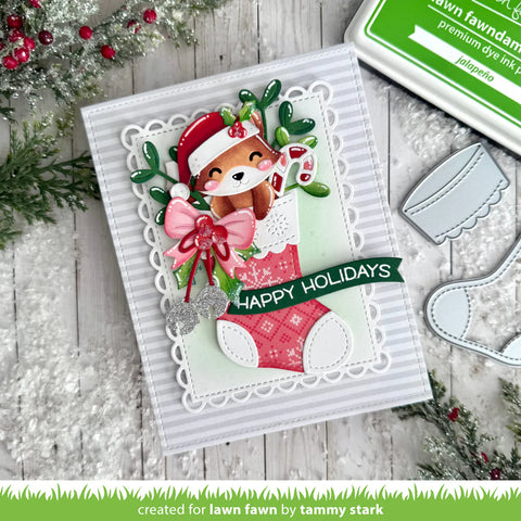 Lawn Fawn - Build-a-Fox Dies