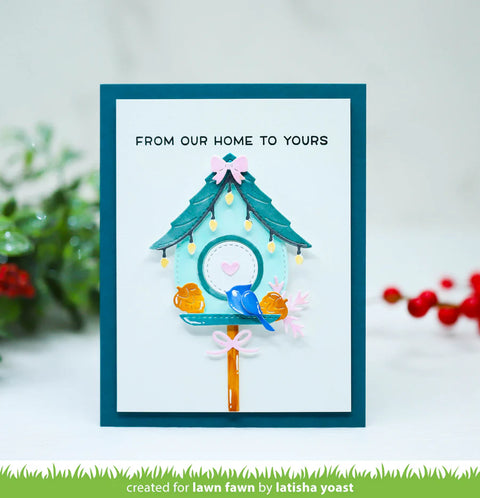 Lawn Fawn - Build-a-Birdhouse Die