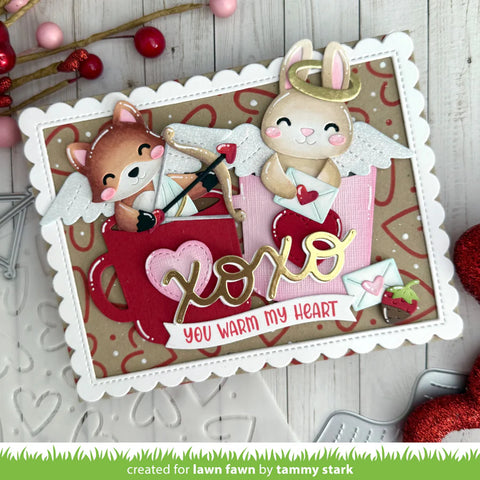 Lawn Fawn - Build-a-Critter Valentine Accessories Dies