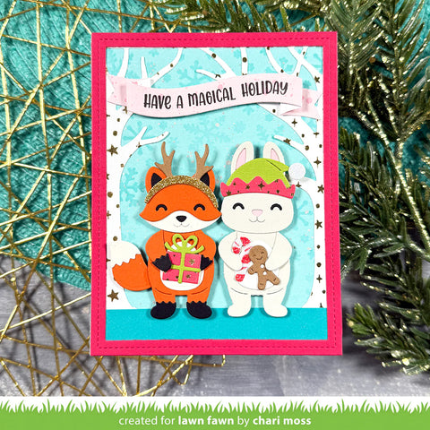 Lawn Fawn - Build-a-Fox Dies
