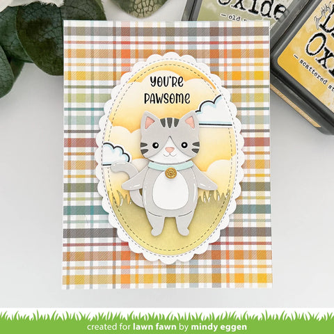 Lawn Fawn - Build-a-Cat Dies