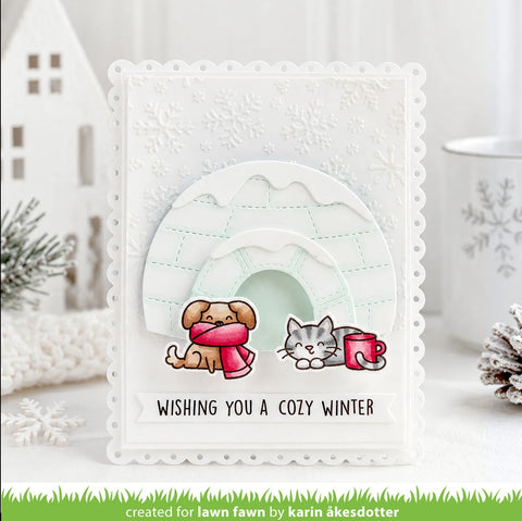 Lawn Fawn - Build-An-Igloo Die
