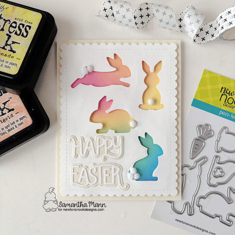 Newton's Nook - Bunny Silhouettes Die Set
