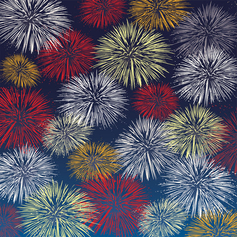 Echo Park - 12"x 12" Firework Fiesta (God Bless America) Double-Sided Paper