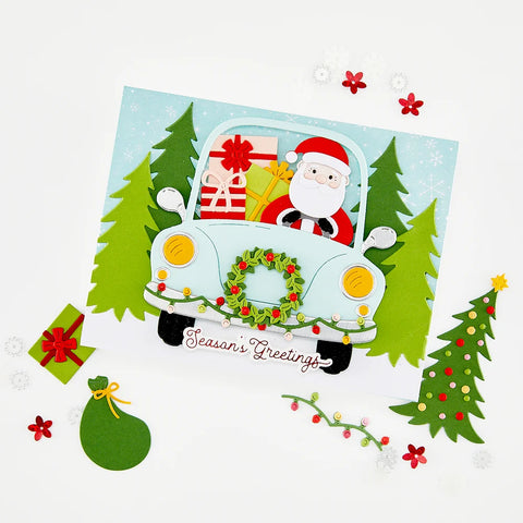 Hero Arts - Beep Beep Holiday Extras Die Set