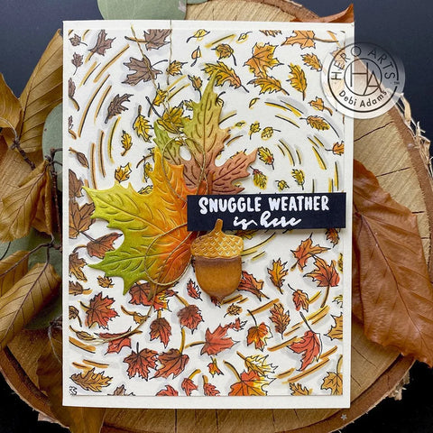 Hero Arts - Autumn Messages Stamp Set