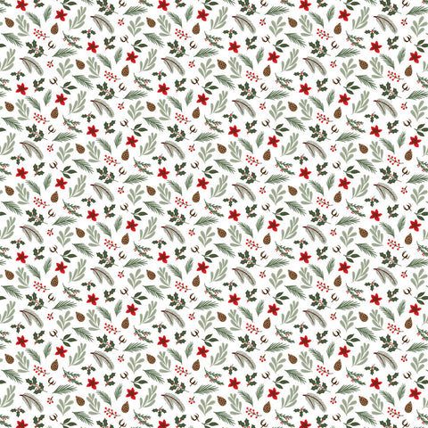 Echo Park 12"x 12" 4x6 Journaling Cards (Christmas Time) Double-Sided Paper