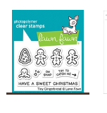 Lawn Fawn - Tiny Gingerbread Stamp Set