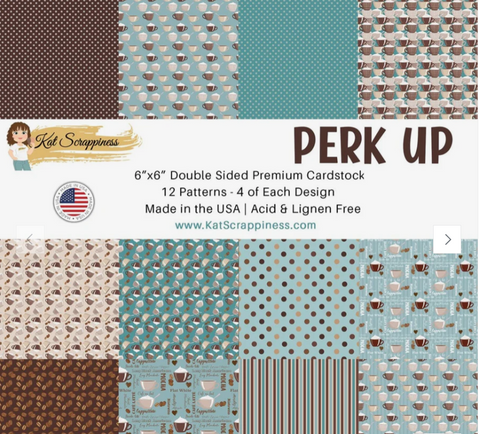 Kat Scrappiness - 6x6 Perk Up Paper Pad