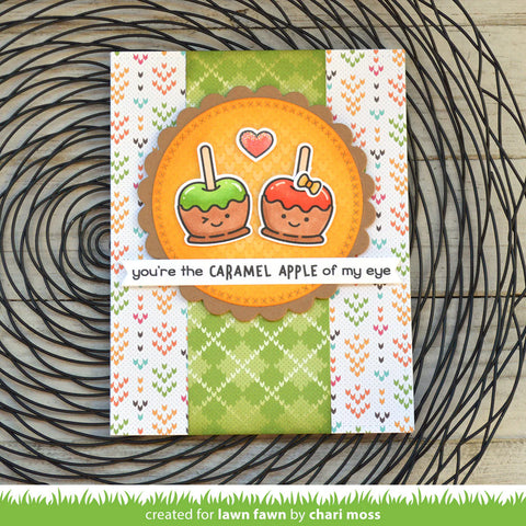 Lawn Fawn - Caramel Apple Dies