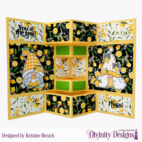 Divinity Designs - Lemon Gnomes Paper/Die Duo