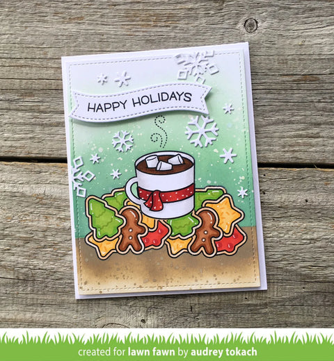 Lawn Fawn - How You Bean? Christmas Cookie Dies