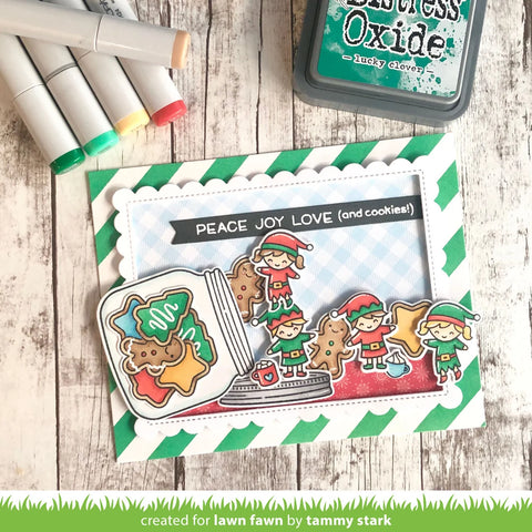 Lawn Fawn - How You Bean? Christmas Cookie Dies