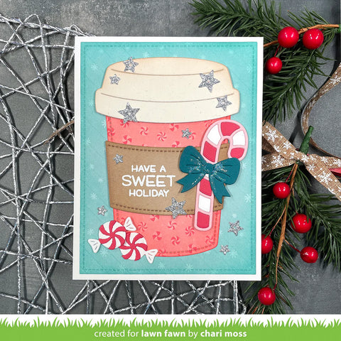 Lawn Fawn - Coffee Cup Gift Card Holder Die