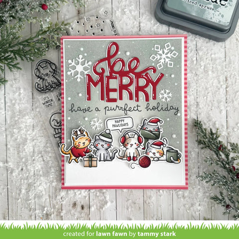 Lawn Fawn - Giant Be Merry Die