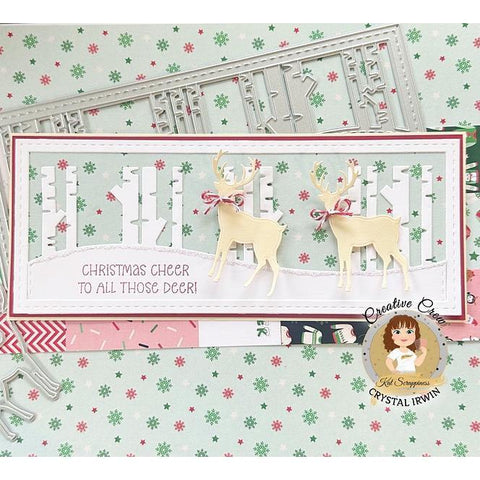 Kat Scrappiness - Reindeer Games Sentiment Stamp