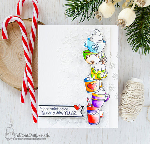 Newton's Nook - Cup of Cocoa Stamp Set