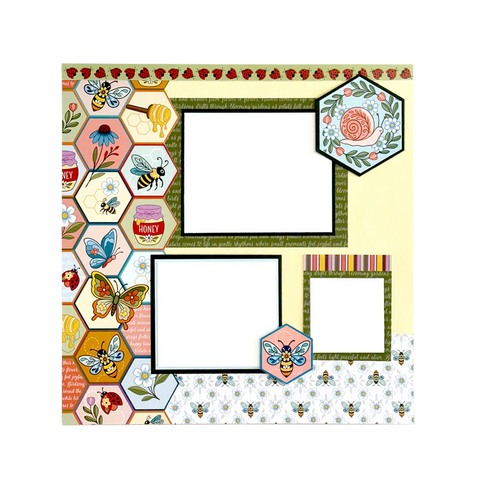 Dare 2B Artzy - Hexagon Nestable Die Set