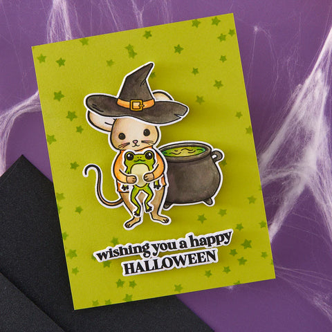 Hero Arts - Season's Creepings Stamp Set