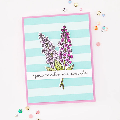 Hero Arts - Say It Inside & Out Stamp & Die Combo