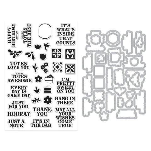 Hero Arts - Totes the Best Stamp & Cut