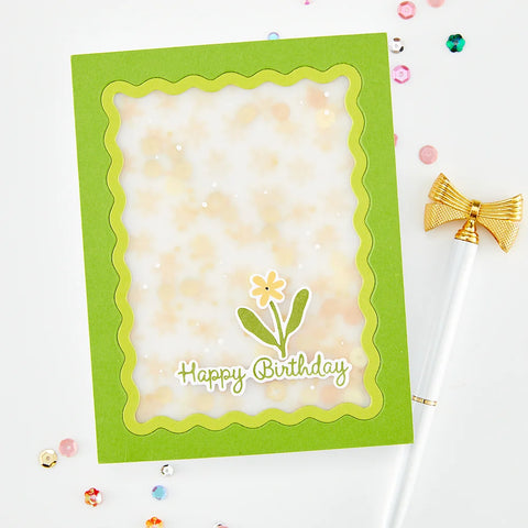 Hero Arts - Birthdays Inside & Out Stamp & Die Combo