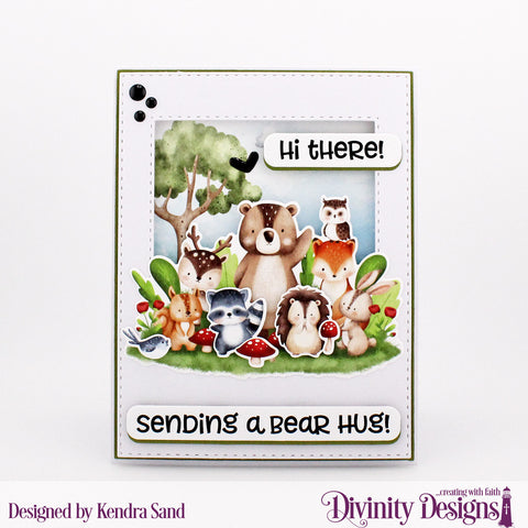 Divinity Designs - Woodland Wonderland Paper/Die Duo
