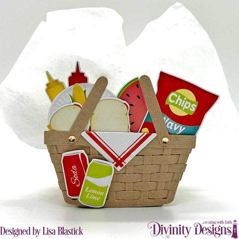 Divinity Designs - Picnic Basket Die (CBD912)