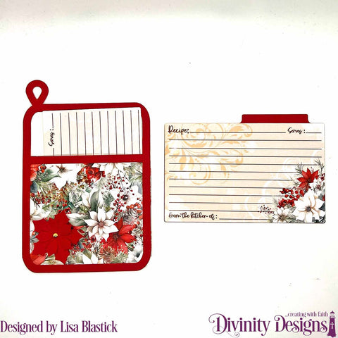 Divinity Designs - Pot Holder with Pocket Die (Set of 5 Dies)