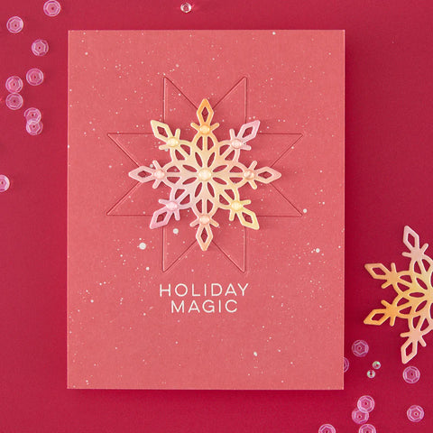Hero Arts - Snowflake Star (Very Merry Collecion) Dies