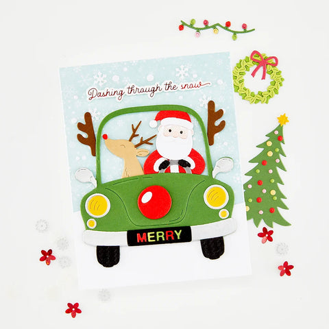 Hero Arts - Beep Beep Holiday Extras Die Set
