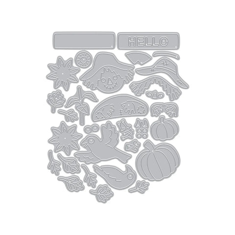 Hero Arts - Beep Beep Leaf Peepers Die Set