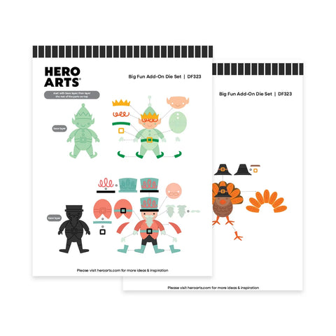 Hero Arts - Big Fun Add-On Dies