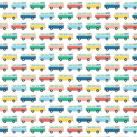 Echo Park - Adventure Bus (Dive into Summer) Double-Sided Paper