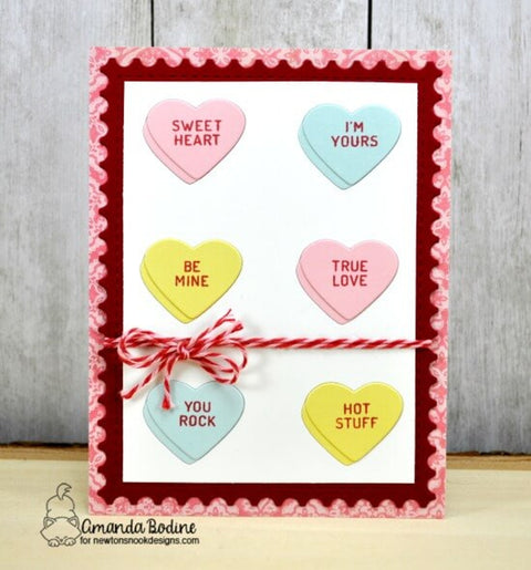 Newton's Nook - Candy Hearts Stamp Set