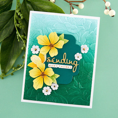 Spellbinders - Essential Four Petal Label Dies