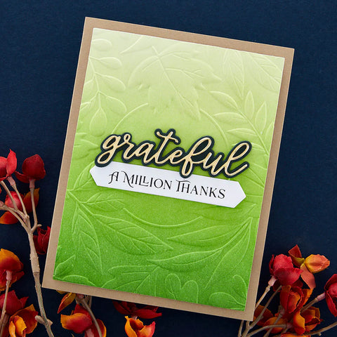 Spellbinders - Autumn Serenade (Serenade of Autumn Collection) 3D Embossing Folder