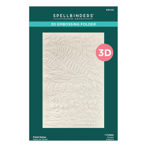 Spellbinders - Field Notes Embossing Folder (Field Notes Collection)